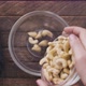 Pouring Cashews Flat Lay - VideoHive Item for Sale