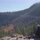 Pan Across Overlook As Couple Enjoys Emerald Bay Lake Tahoe - VideoHive Item for Sale