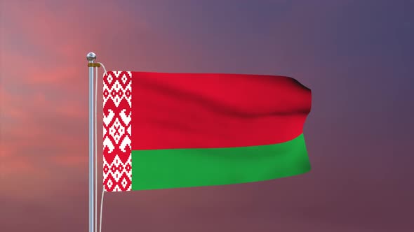 Belarus Flag 4k