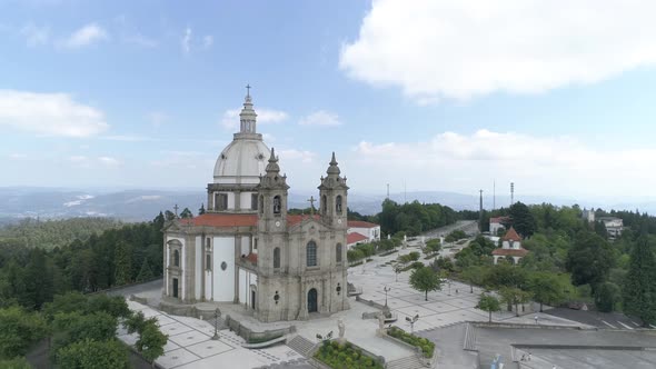 Sanctuary of Sameiro. Braga, Portugal