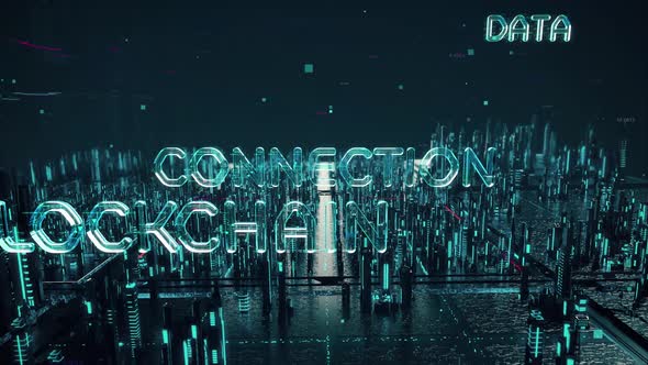 Dex Exchange with Digital Technology Hitech Concept