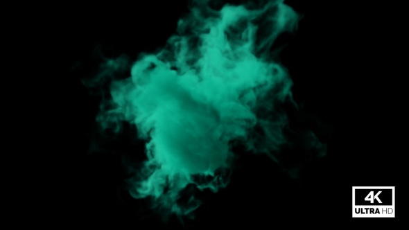 Flow Of Aqua Smoke
