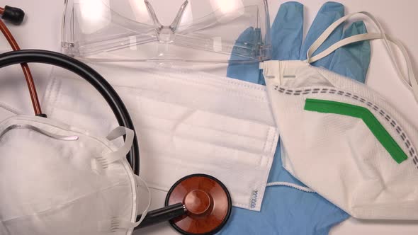 Protective medical equipment during a virus epidemic