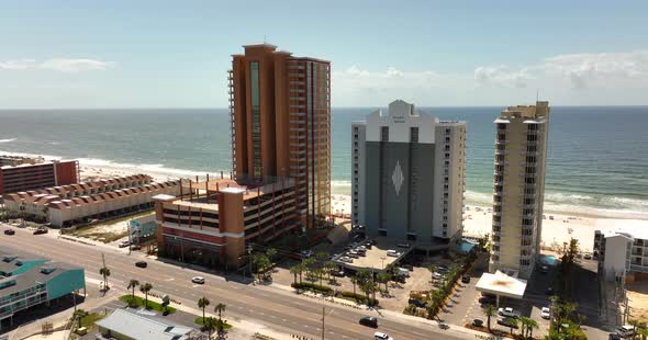 Aerial Video Residential Vacation Rental Condos In Gulf Shores Alabama 5k