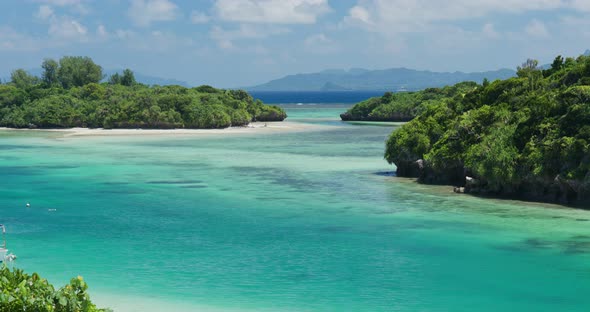 Kabira Bay in ishigaki island