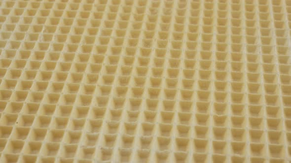 yellow waffle texture