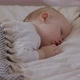Cute Baby Boy Sleeping at Night and Making Fun Sucking Movements with Lips - VideoHive Item for Sale