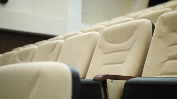 Empty Chairs in the Conference Room