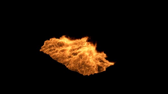 Burning Ground Fire Large Scale High Angle 08 alt