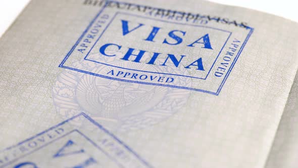 Put a Stamp in the Passport: China Visa, Canceled