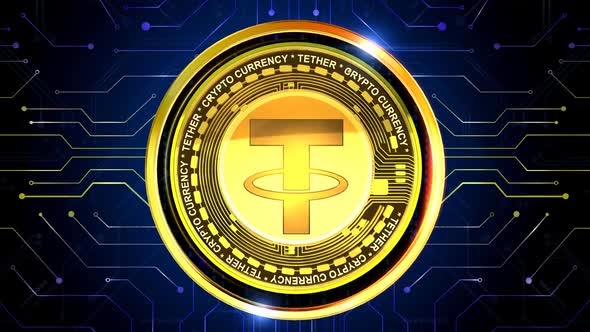 Tether Cryptocurrency Symbol