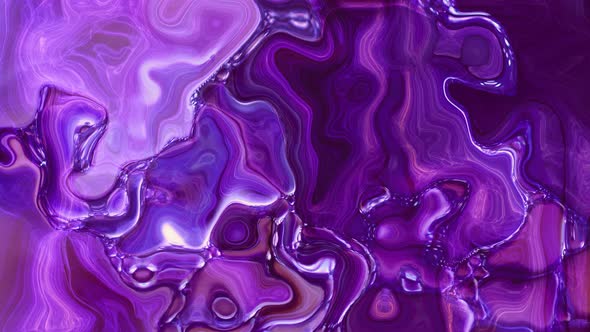 New Purple Color Shiny Marble liquid Animation