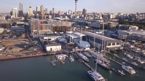 Viaduct Harbour, Auckland New Zealand