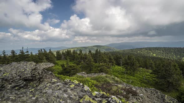 Time lapse of beautiful nature of the Czech Republic