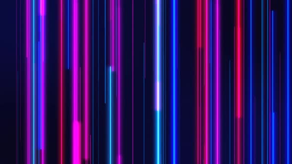 Abstract glowing colorful Lines Background