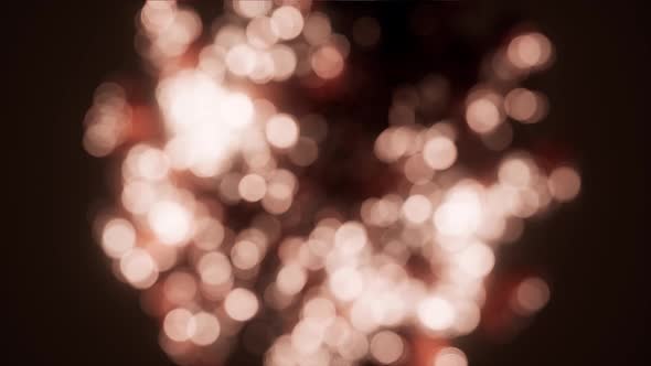 Abstract Background with Moving and Flicker Particles