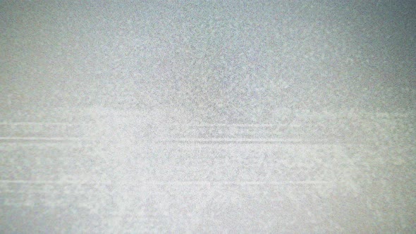 Grey Image on a Video Display Caused By Glitches