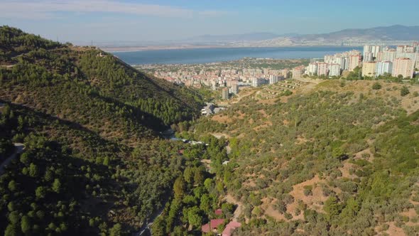 Modern City Aerial View