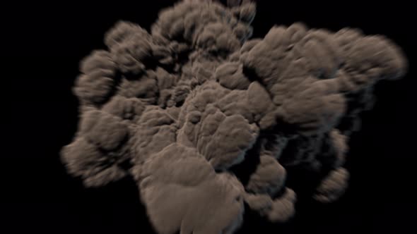 Smoke Explosion Transition 4K