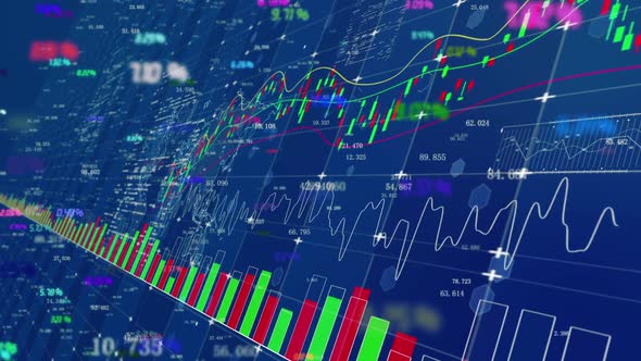 Trend Data Chart Of Financial Securities Stock Futures Index