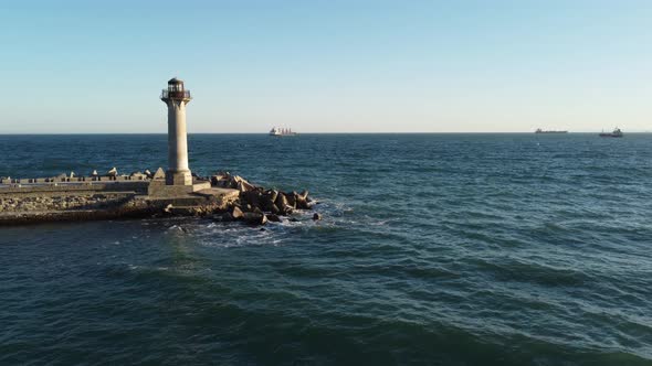 Lighthouse on the Black Sea