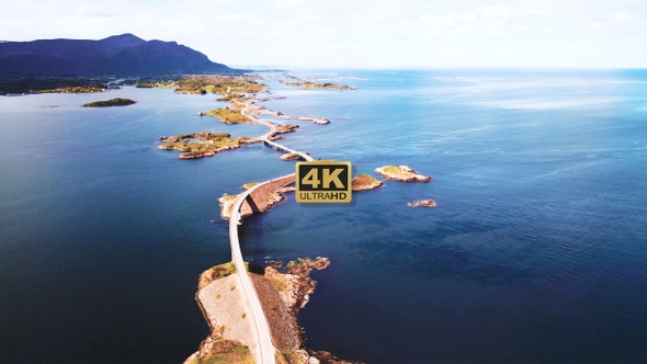 Nordic Sea Road 4K