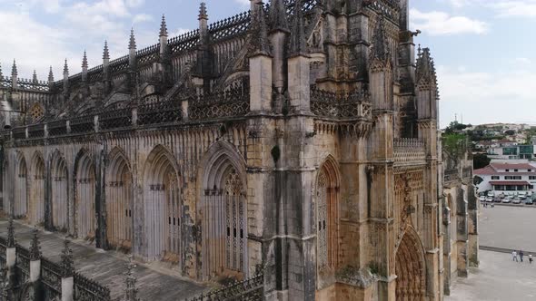 Monastery of Batalha Portugal 4k