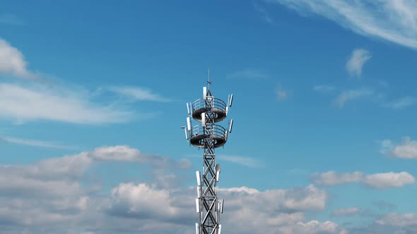 A communication tower