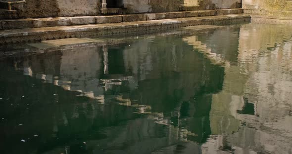 Water Storage Inside Toorji Ka Jhalra Baoli Stepwell - One of Water Sources in Jodhpur, Rajasthan