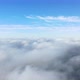 Flight above and through the moving cloudscape - VideoHive Item for Sale