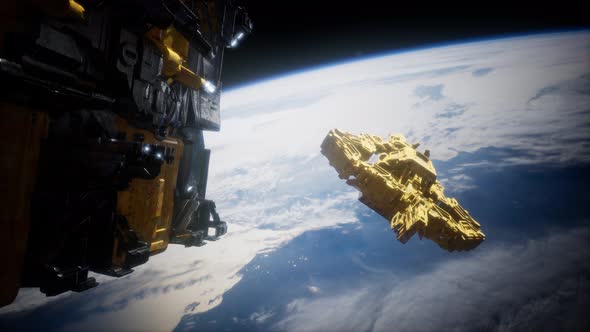 Highly Detailed Huge Spaceship alt