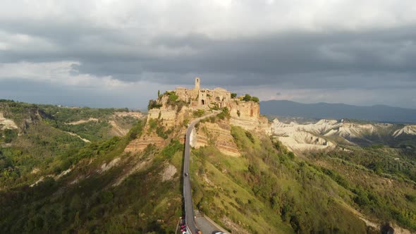 Bagnoregio Aerial View