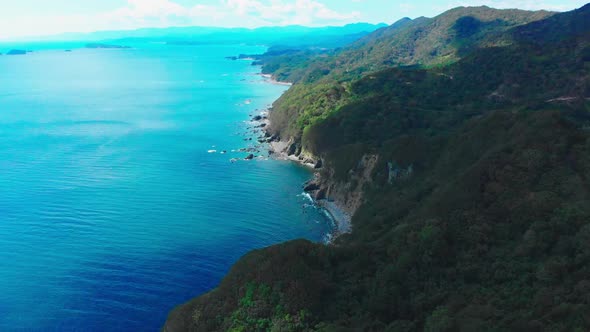 beautiful coast line of shikoku