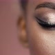 Half Face of Beautiful Black African American Woman Wearing Fashion Make Up - VideoHive Item for Sale