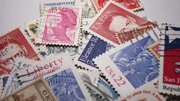 Old Postal Stamps