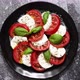 Salads with Traditional Italian Burrata and Mozzarella Cheese with Arugula and Tomatoes - VideoHive Item for Sale