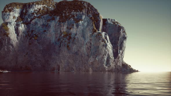 Fjord Mountains with Rocks in Norway