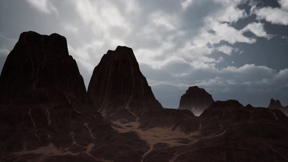 Red Rock Canyon Mountain Landscape