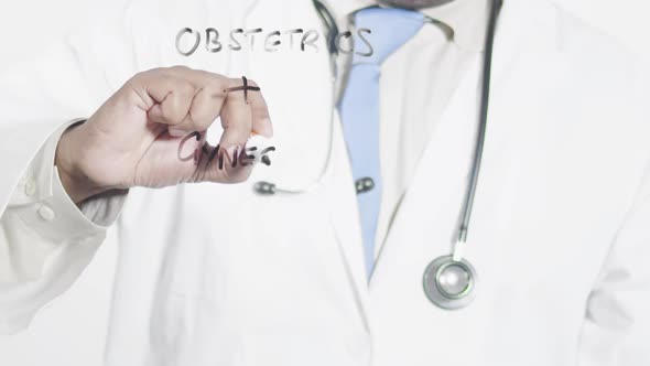 Asian Doctor Writes Obstetrics Gynecology
