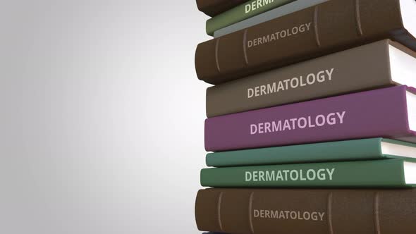 Book with DERMATOLOGY Title