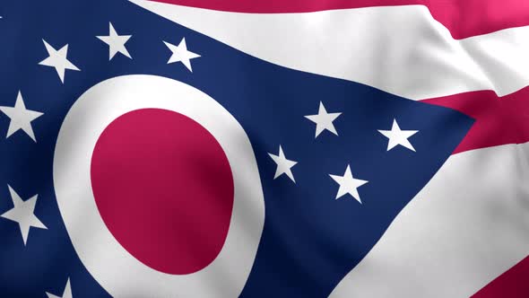 Ohio State Flag - 4K