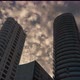 Timelapse of Clouds behind Skyscraper - VideoHive Item for Sale