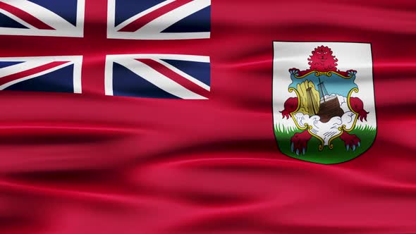 Bermuda Flag Waving