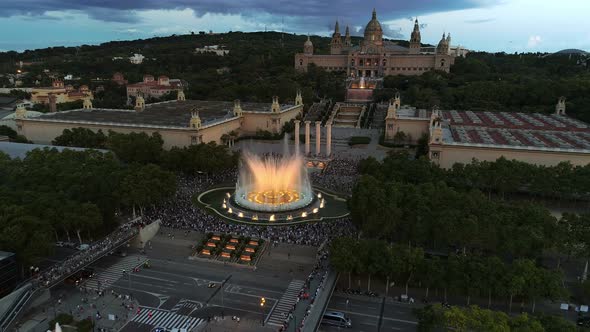 Magic Fountain in Barcelona