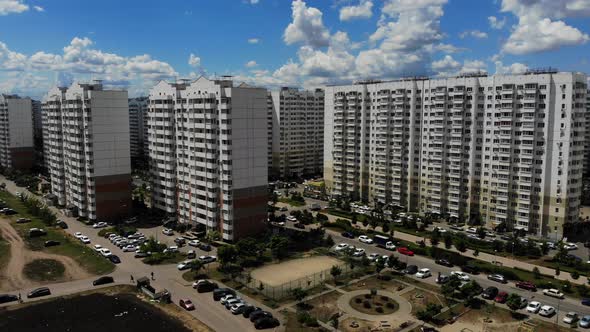 Residential area from the air.