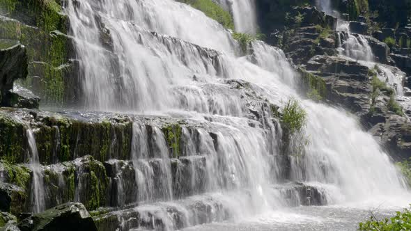 Pongour Waterfall Closeup