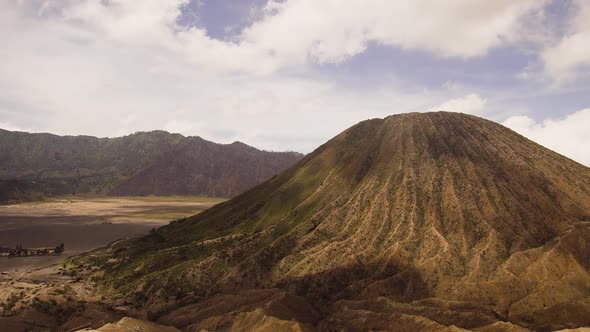 Batok Volcanoes in Bromo Tengger Semeru National Park East Java Indonesia