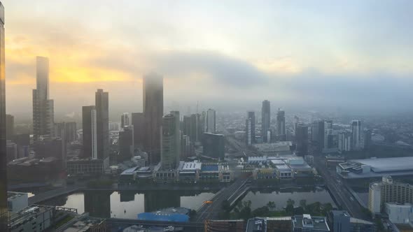 Sunrise at Melbourne