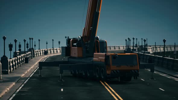 High Way Bridge Under Construction