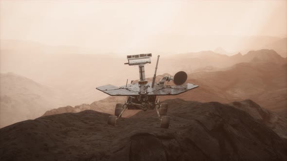 Opportunity Mars Exploring the Surface of Red Planet alt